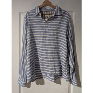 PS Paul Smith | Casual Fit Striped Vacation Shirt